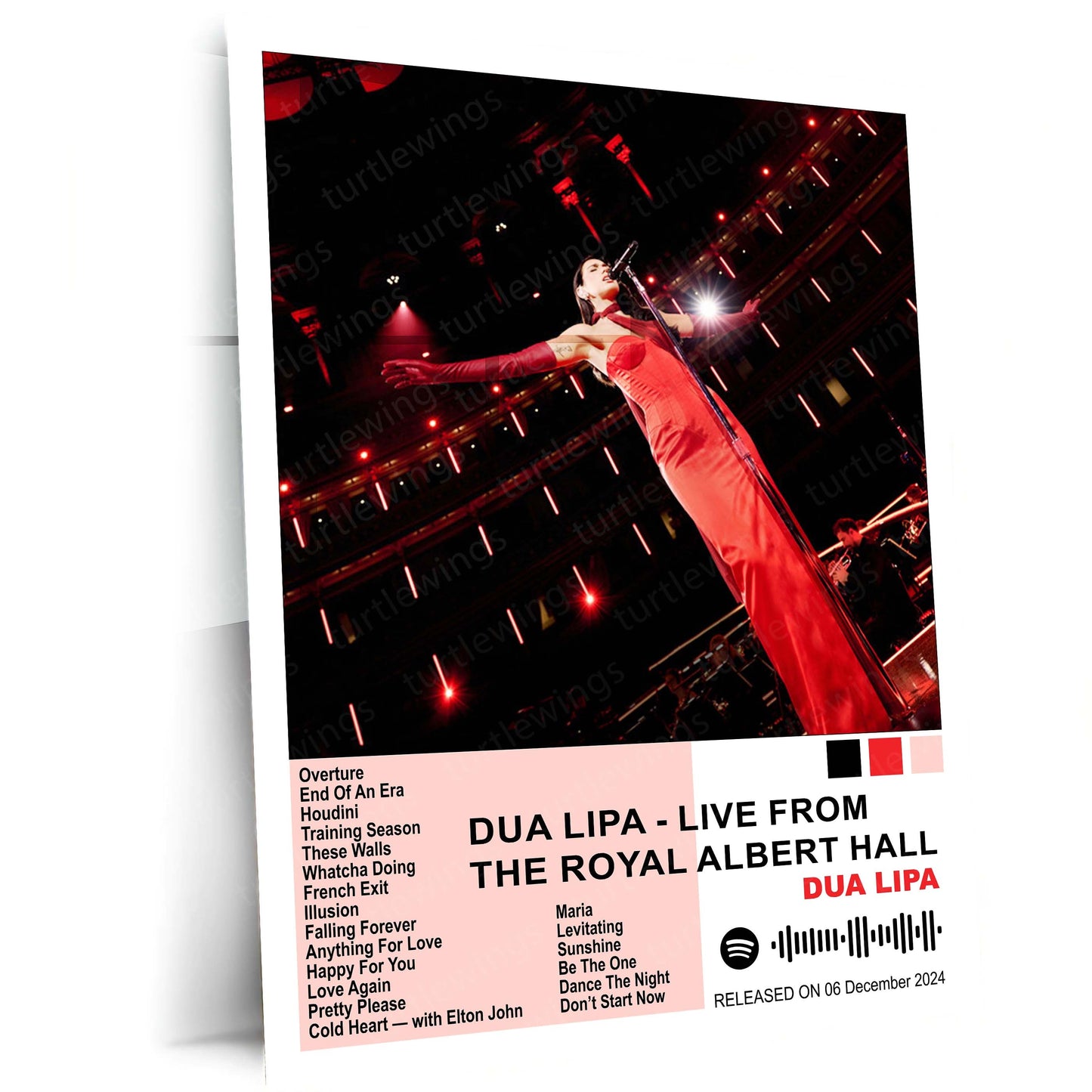 Dua Lipa – Complete Album Collection | Set of 7 | Set of 4 | Premium Metal Poster Set