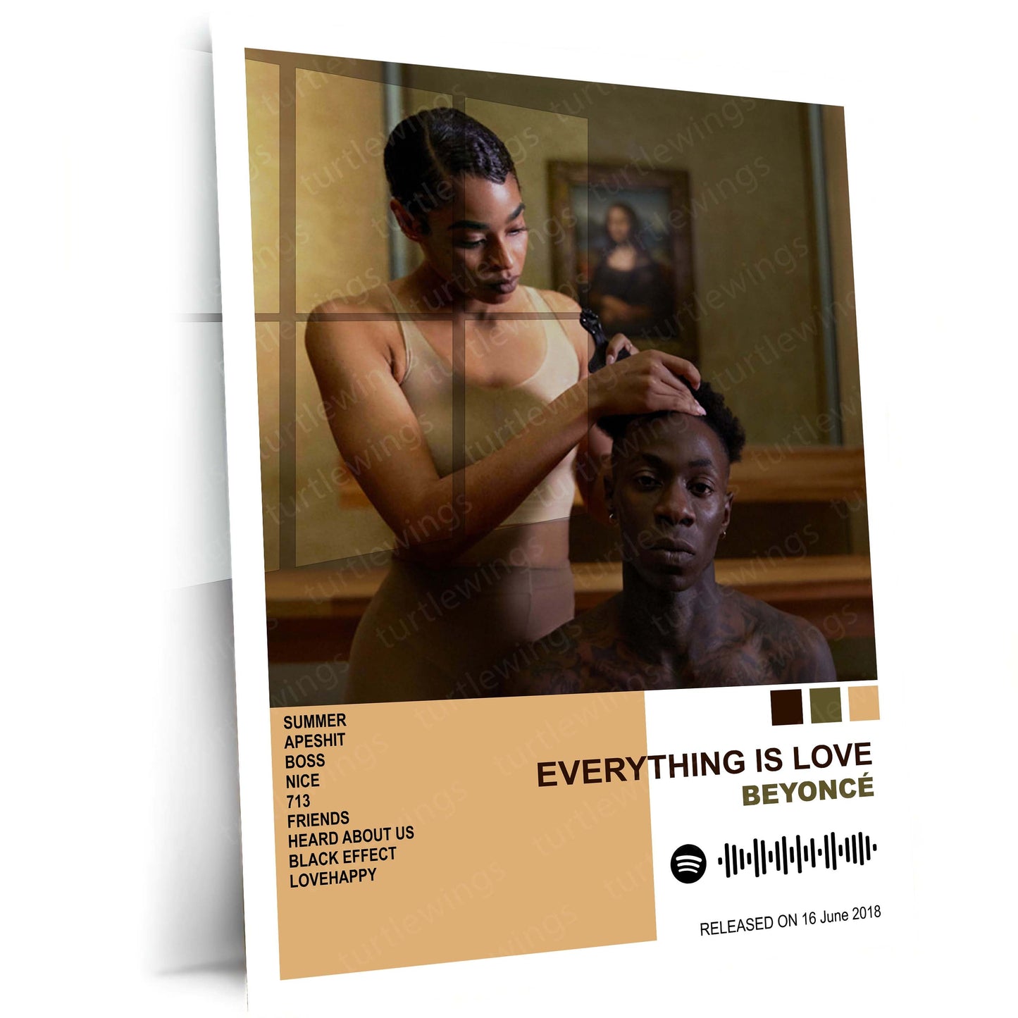 Beyoncé – Complete Album Collection | Set of 11 | Set of 8 | Set of 4 | Premium Metal Poster Set