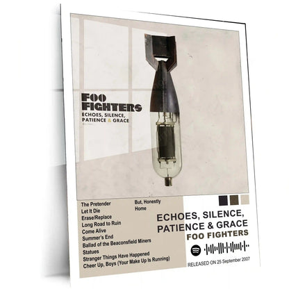 Foo Fighters – Complete Album Collection | Set of 11 | Set of 8 | Set of 4 | Premium Metal Poster - TURTLEWINGS