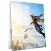 Game Metal Poster | Assassin’s Creed Leap of Faith Metal Poster | Epic Assassin Skyline Wall Art | Cinematic Gaming Metal Print