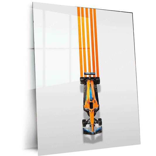 F1 Car Metal Poster – High-Speed Racing Wall Art | Formula 1 Motorsport Decor - TURTLEWINGS