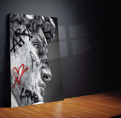 Rebel Renaissance – Luxury Street Art Metal Poster Set of 3 | Modern Luxury Wall Frames | Bold Urban Aesthetic - TURTLEWINGS