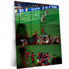 Cristiano Ronaldo FIFA World Cup 2026 Goal Celebration Metal Poster | Portugal Historic Match Collector Wall Art