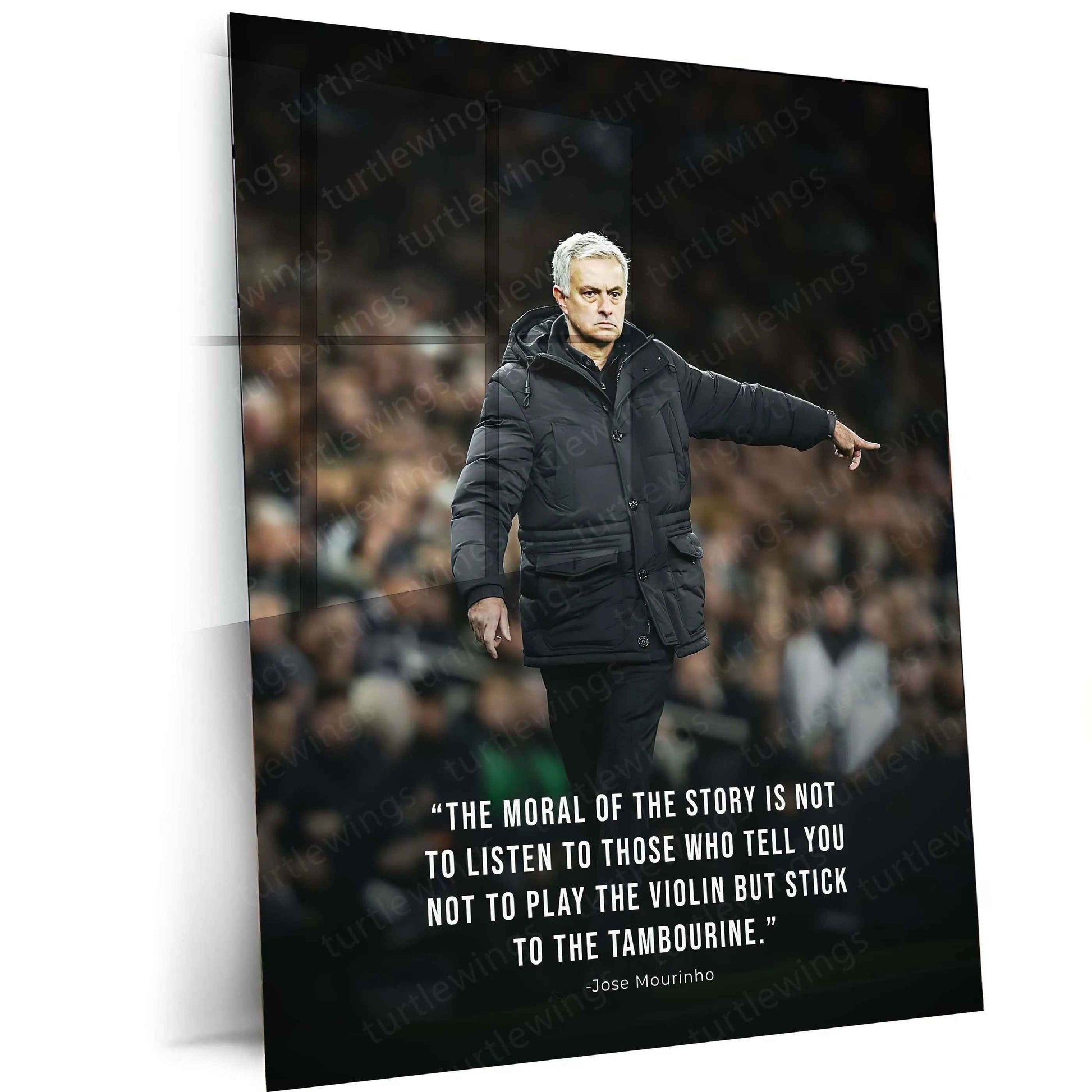 Jose Mourinho Metal Poster – The Special One Wall Art - TURTLEWINGS