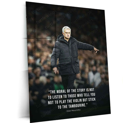 Jose Mourinho Metal Poster – The Special One Wall Art - TURTLEWINGS