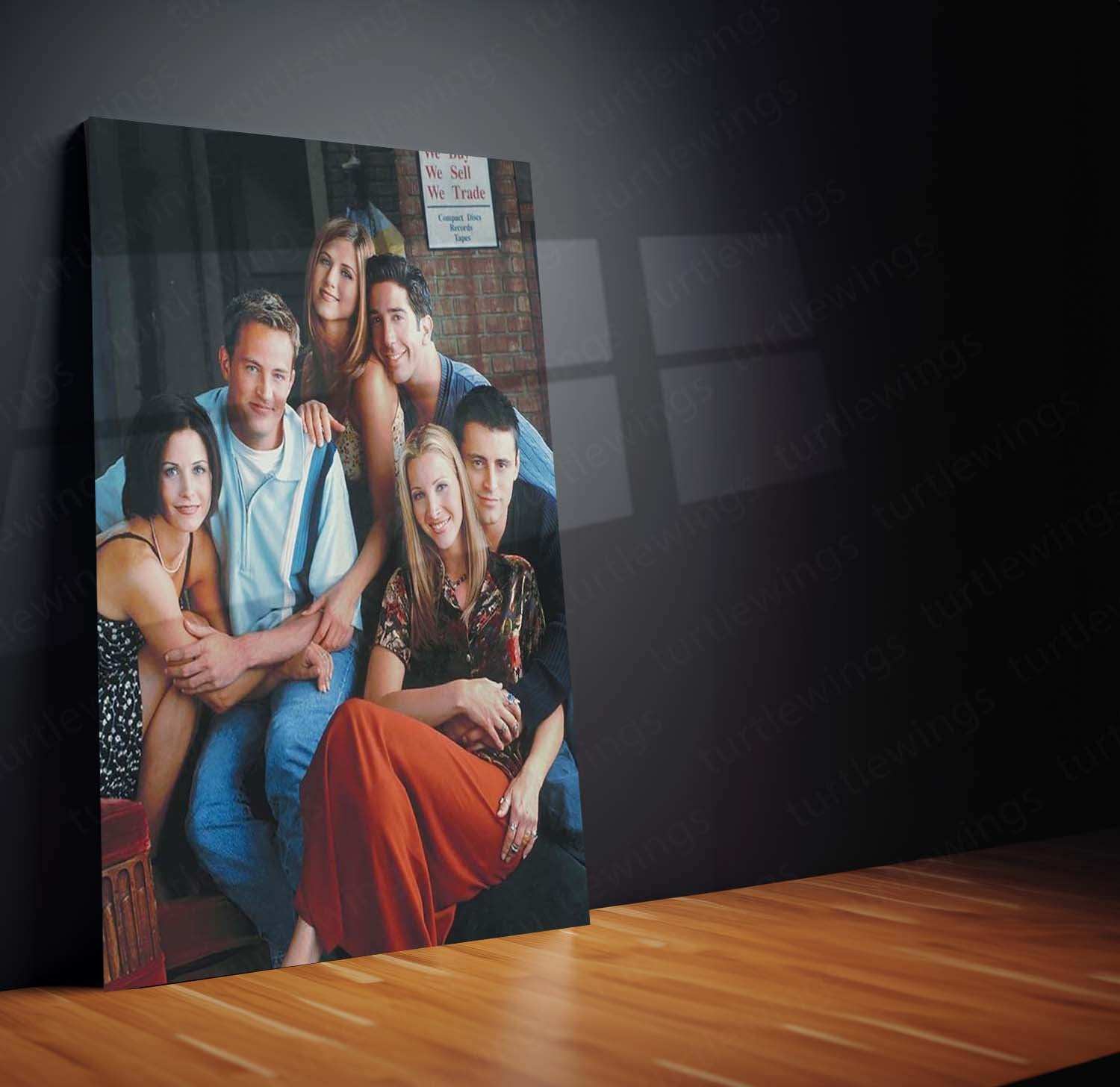 FRIENDS Metal Poster | Iconic TV Show Wall Art | Sitcom Fan Decor - TURTLEWINGS