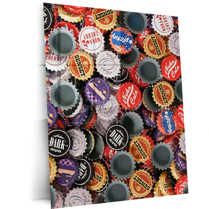 Game Metal Poster | Fallout Metal Frame | Post-Apocalyptic Gaming Wall Art | Premium Metal Poster 01