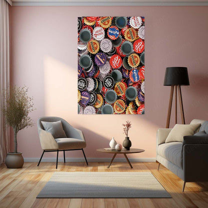 Game Metal Poster | Fallout Metal Frame | Post-Apocalyptic Gaming Wall Art | Premium Metal Poster 01