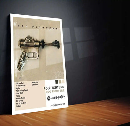 Foo Fighters – Complete Album Collection | Set of 11 | Set of 8 | Set of 4 | Premium Metal Poster - TURTLEWINGS