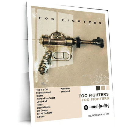 Foo Fighters – Complete Album Collection | Set of 11 | Set of 8 | Set of 4 | Premium Metal Poster - TURTLEWINGS