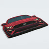 Ford Mustang GT Rubber Mat | Anti-Slip 3mm Absorbent Car-Style Flat Rug | Easy Clean Waterproof Automotive Designer Mat for Home & Garage