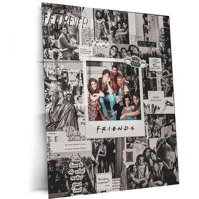 Friends Series Metal Poster – Iconic TV Show Wall Art - TURTLEWINGS