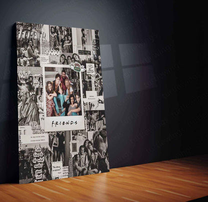 Friends Series Metal Poster – Iconic TV Show Wall Art - TURTLEWINGS