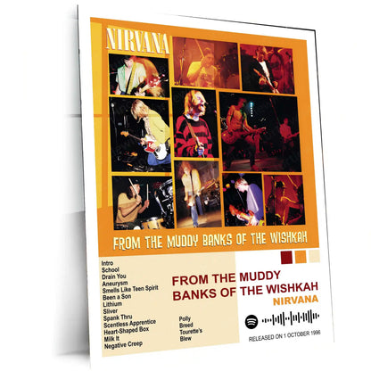 Nirvana Complete Collection | Set of 11 | Set of 4 | Set of 8| Album Posters Metal Frames Grunge Legacy. Iconic Albums. Timeless Wall Statement. - TURTLEWINGS