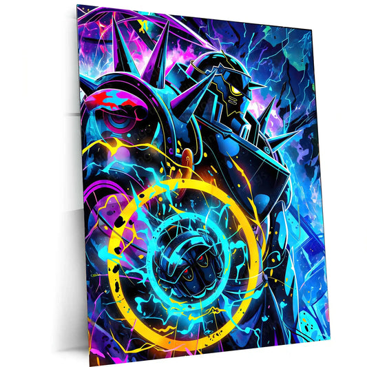 Anime Metal Poster | Fullmetal Alchemist – Alphonse Elric Metal Poster | Anime Armor Wall Frame - TURTLEWINGS