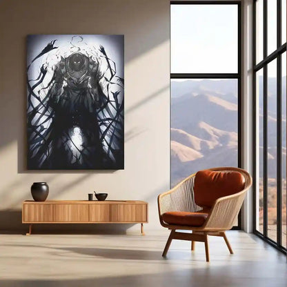 Anime Metal Poster | Fullmetal Alchemist – Alphonse Elric Metal Poster | Anime Armor Wall Frame 09 - TURTLEWINGS