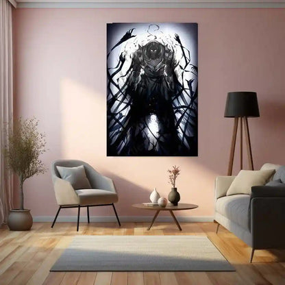 Anime Metal Poster | Fullmetal Alchemist – Alphonse Elric Metal Poster | Anime Armor Wall Frame 09 - TURTLEWINGS