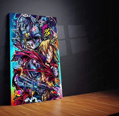 Anime Metal Poster | Fullmetal Alchemist – Alphonse Elric Metal Poster | Anime Armor Wall Frame 03 - TURTLEWINGS
