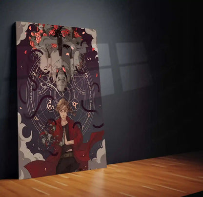 Anime Metal Poster | Fullmetal Alchemist – Alphonse Elric Metal Poster | Anime Armor Wall Frame 04 - TURTLEWINGS