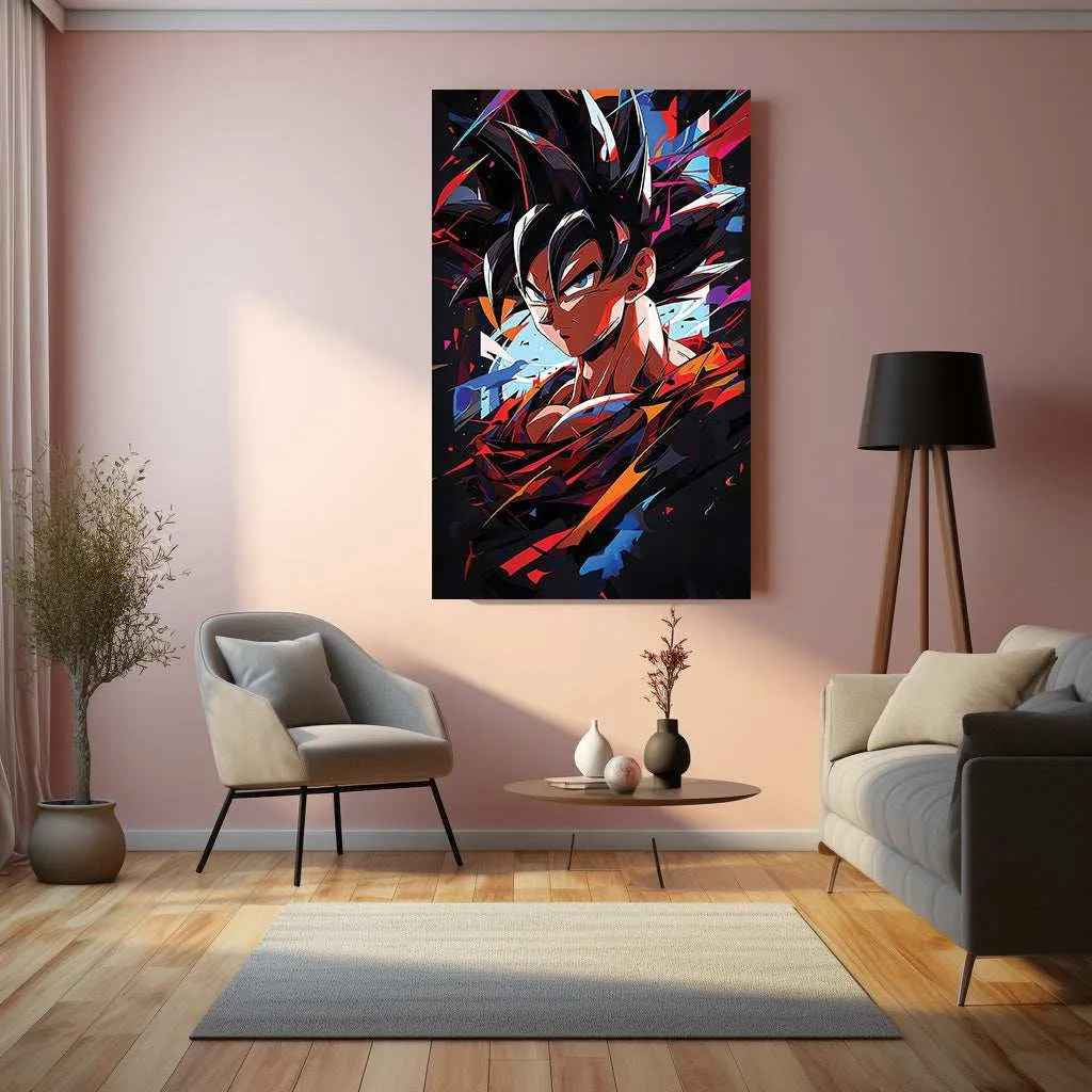 Goku DBZ Metal Poster - TURTLEWINGS