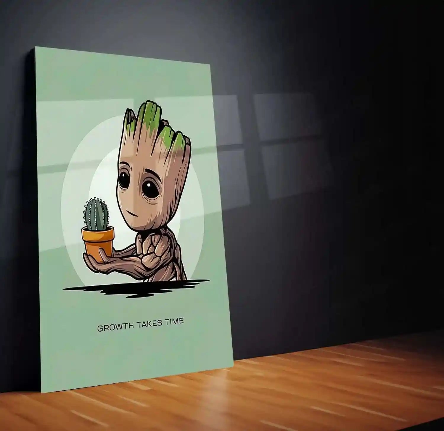 Marvel Metal Poster | Groot Metal Poster – Adorable Guardian of the Galaxy - TURTLEWINGS