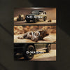 Motivational Metal Poster – Set of 3 | No Risk. No G-Wagon. | Luxury Hustle Wall Art