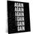 Gym Quote Metal Poster – Motivational Fitness Wall Art | Hustle & Strength Decor