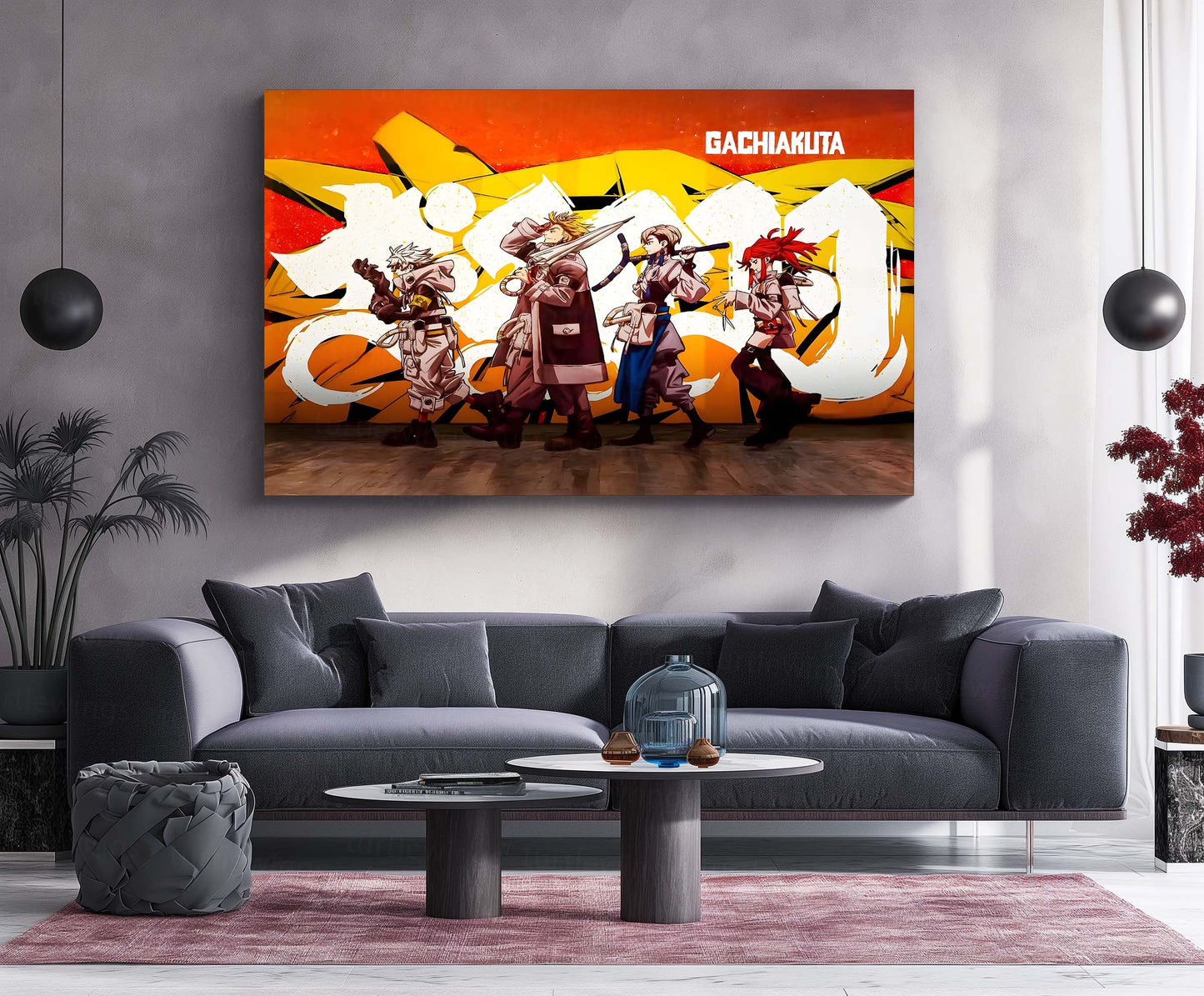 Anime Metal Poster | Gachiakuta – Street Justice Crew Metal Frame