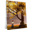 Ghost Samurai – The Golden Path | Tranquil Warrior Metal Frame Poster