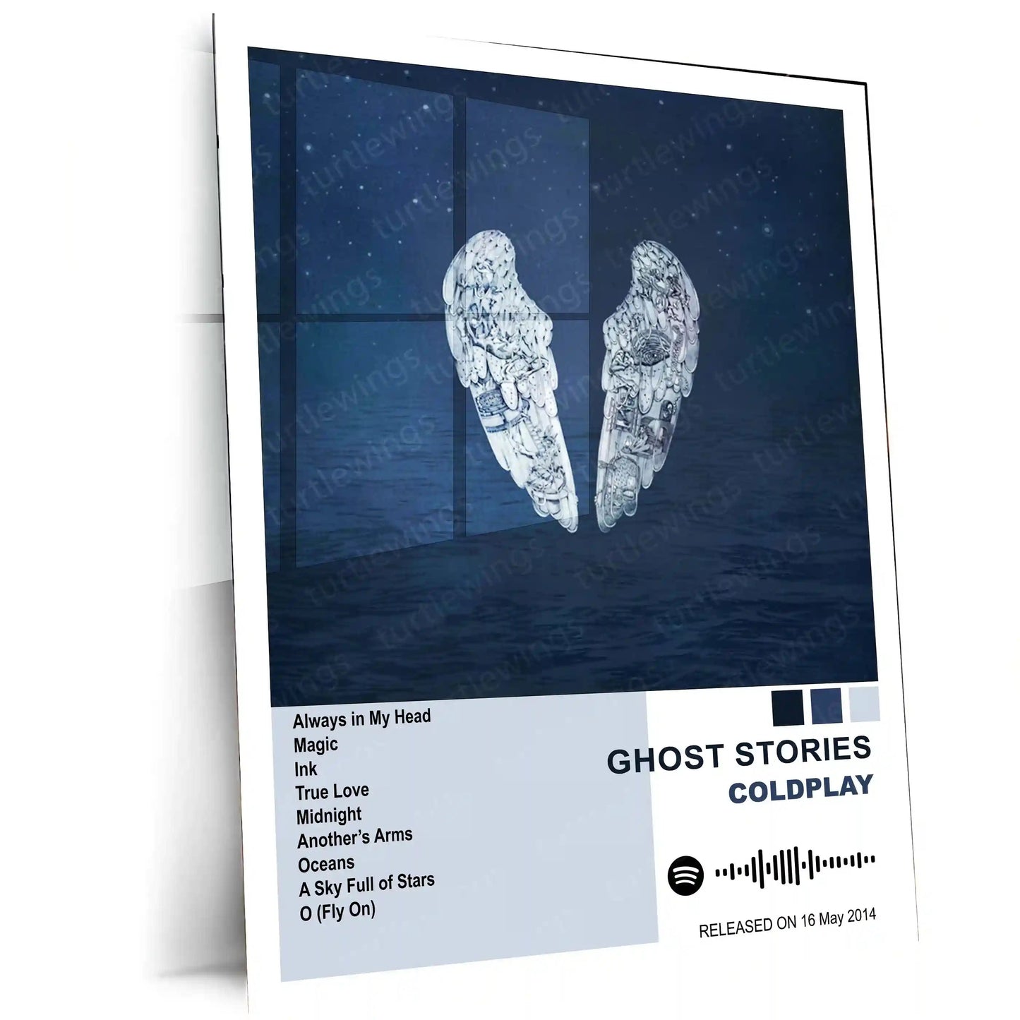Coldplay Complete Collection | Set of 11 | Set of 8 | Set of 4 | Album Posters Metal Frames Emotional Anthems. Stadium Magic. Timeless Wall Aesthetic. - TURTLEWINGS