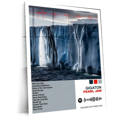 Pearl Jam Complete Collection | Set of 11 | Set of 8 | Set of 4 | Album Posters Metal Frames Grunge Legacy. Raw Emotion. Seattle Sound Forever. - TURTLEWINGS