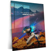 Quote Metal Poster | Gogeta – Your Progress Still Counts, Even If It’s Slow | Saiyan Discipline Metal Frame