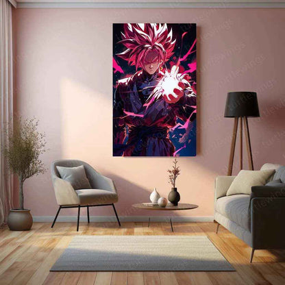 Black Goku – Dragon Ball Super Metal Poster - TURTLEWINGS