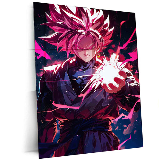 Black Goku – Dragon Ball Super Metal Poster - TURTLEWINGS