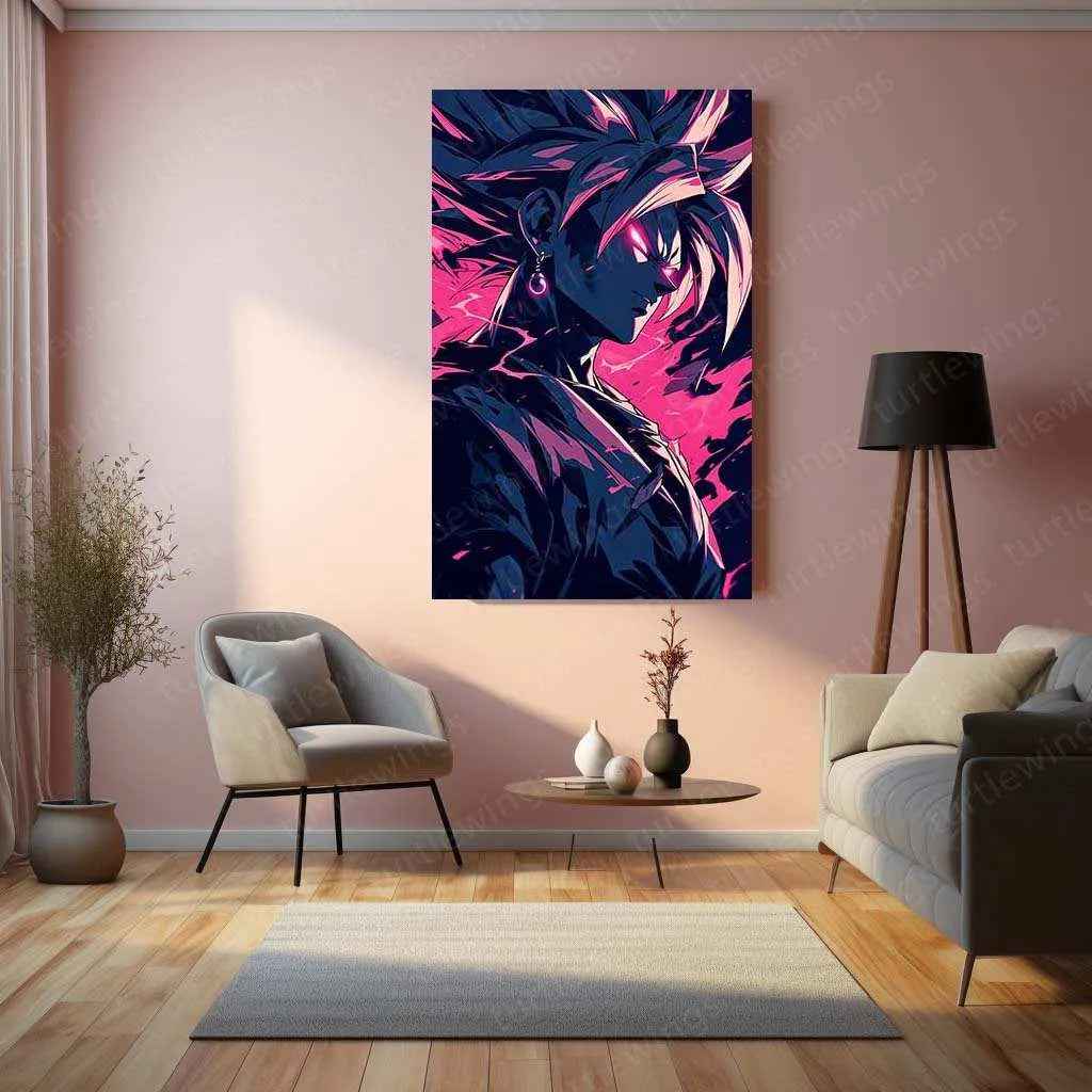 Black Goku – Dragon Ball Super Metal Poster 1 - TURTLEWINGS