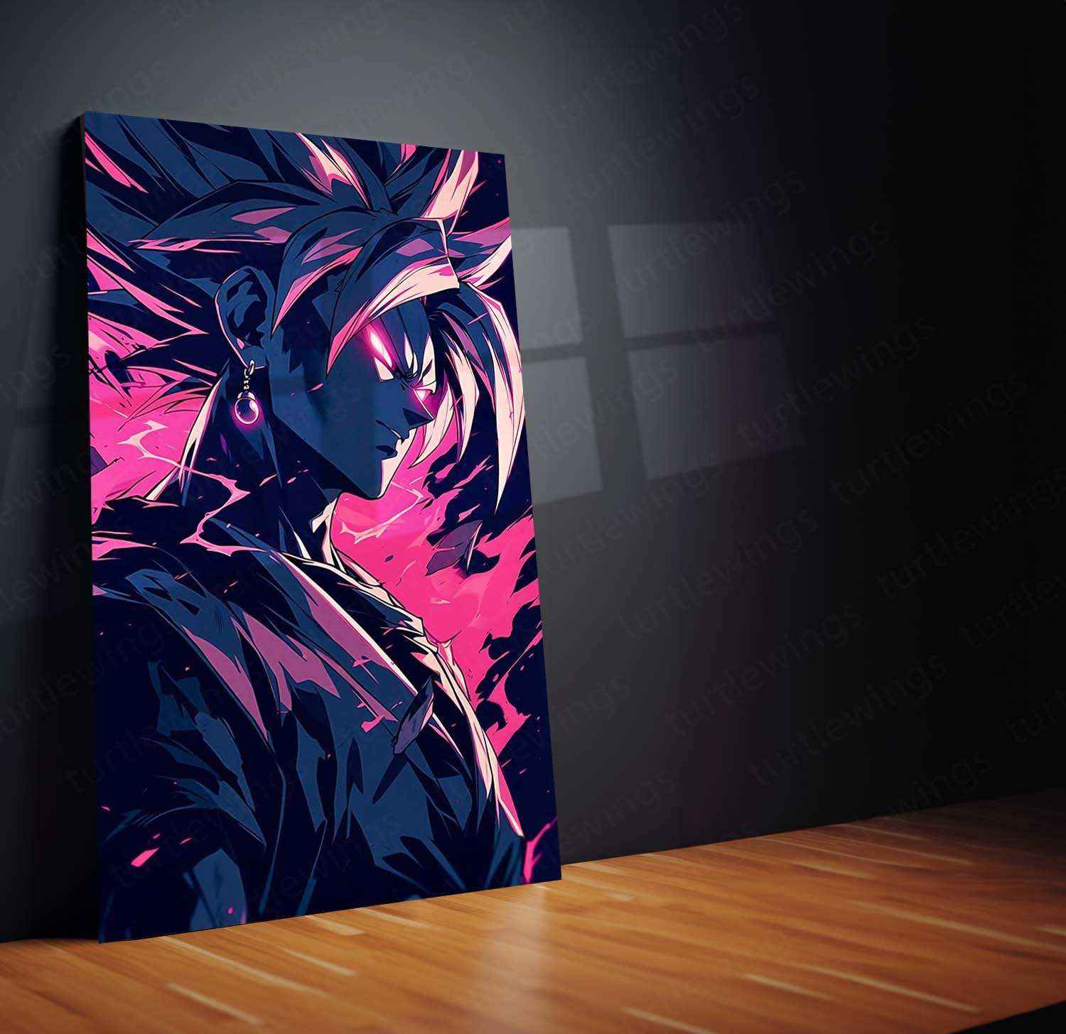 Black Goku – Dragon Ball Super Metal Poster 1 - TURTLEWINGS