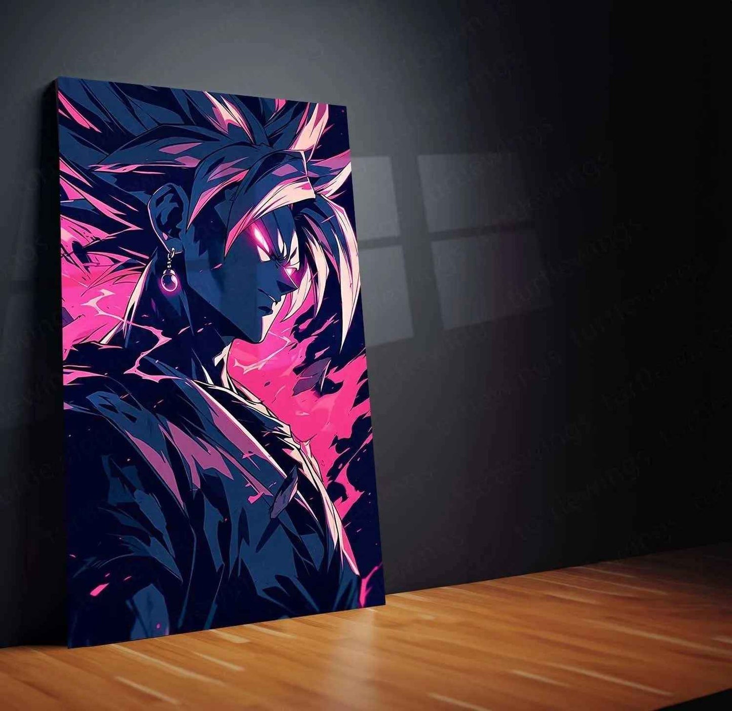 Black Goku – Dragon Ball Super Metal Poster 1 - TURTLEWINGS