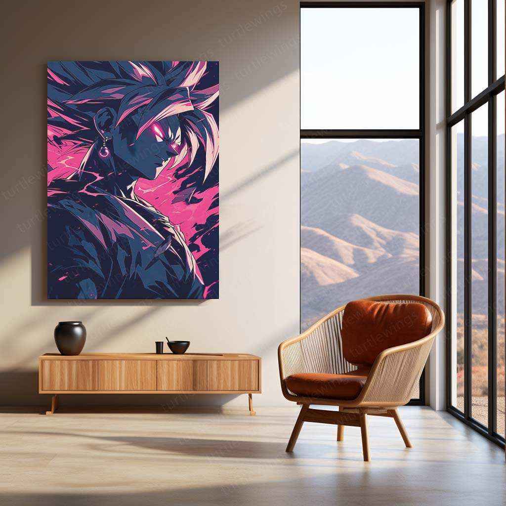 Black Goku – Dragon Ball Super Metal Poster 1 - TURTLEWINGS