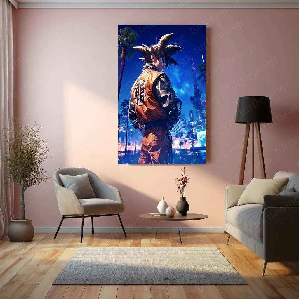 Goku – DbZ Metal Poster4 - TURTLEWINGS
