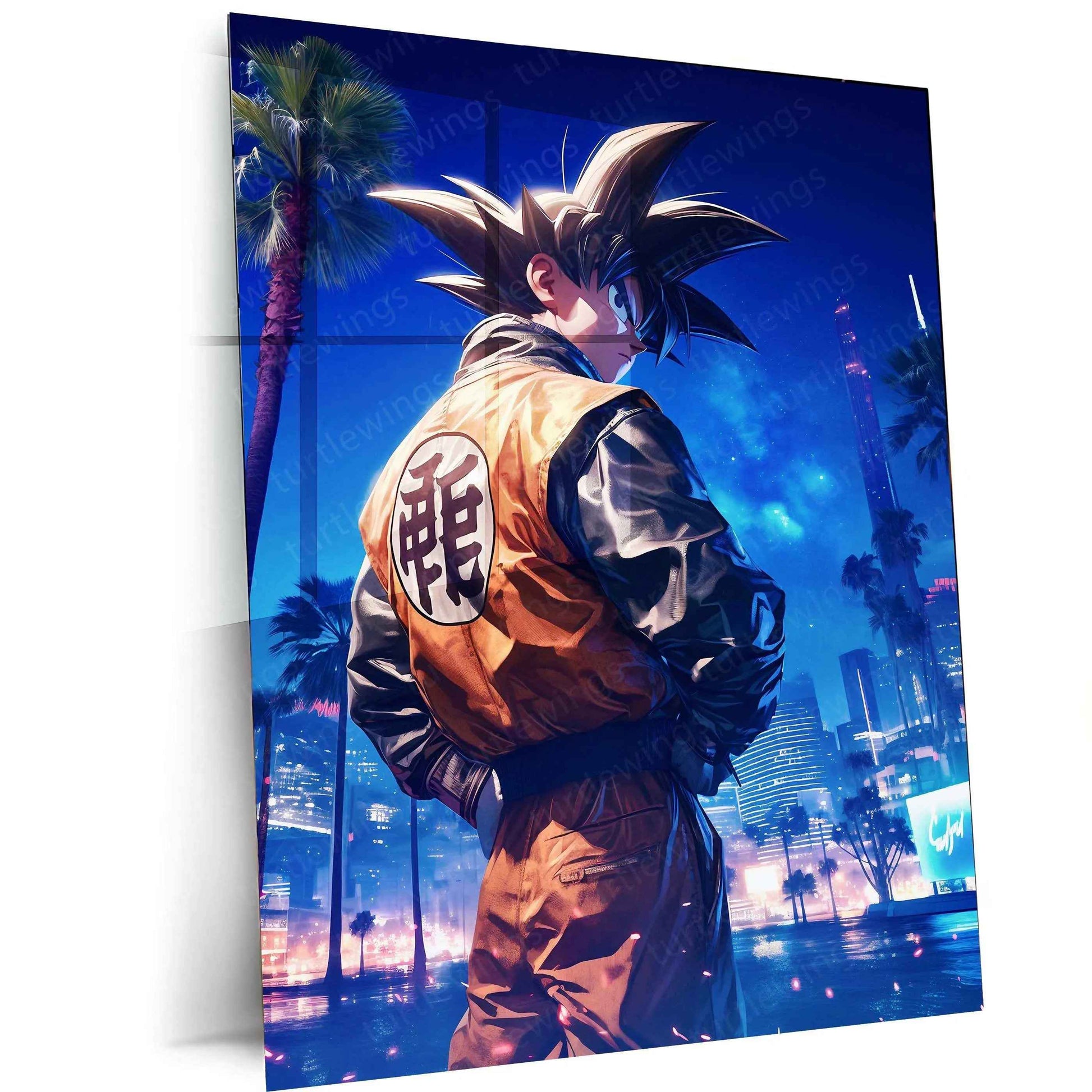 Goku – DbZ Metal Poster4 - TURTLEWINGS