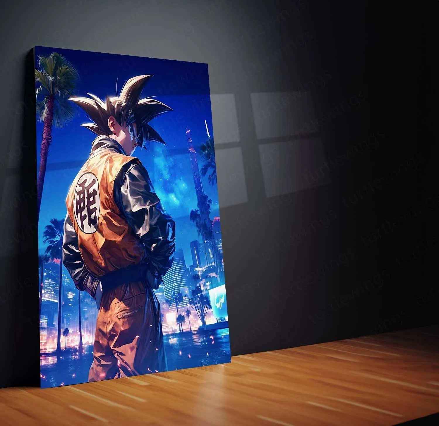Goku – DbZ Metal Poster4 - TURTLEWINGS