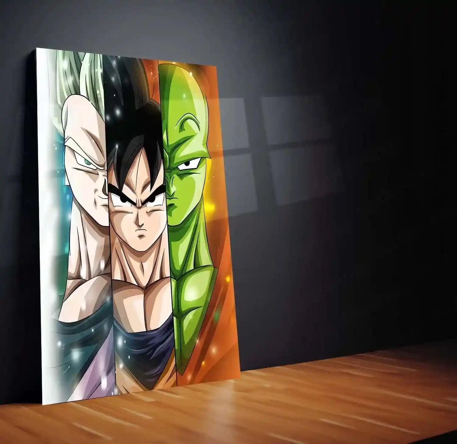 Anime Metal Poster | Goku, Vegeta & Piccolo Metal Poster – Dragon Ball Tribute - TURTLEWINGS