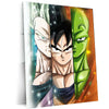 Anime Metal Poster |  Goku, Vegeta & Piccolo Metal Poster – Dragon Ball Tribute