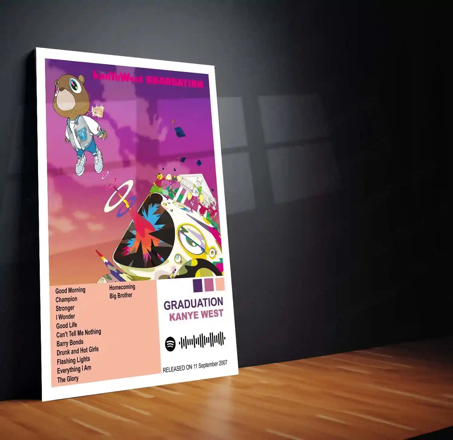 Kanye West Complete Collection | Set of 11 | Set of 8 | Set of 4 | Album Posters Metal Frames Visionary Sound. Cultural Impact. Iconic Album Art Legacy. - TURTLEWINGS