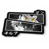 Gon Freecss & Killua Zoldyck Split Face Cut-out Flat Rug | Hunter × Hunter Anime Flat Rug | Premium Gaming Room Decor