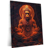 Hanuman Metal Poster – Divine Strength & Devotion Wall Art | Bajrangbali Spiritual Decor 3