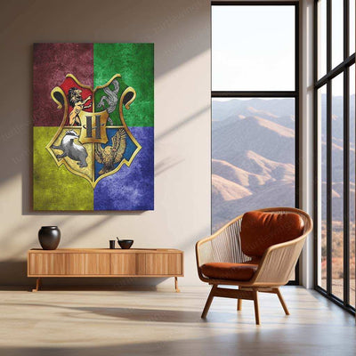 Harry Potter Metal Poster – Magical Wall Art | Wizarding World Decor - TURTLEWINGS