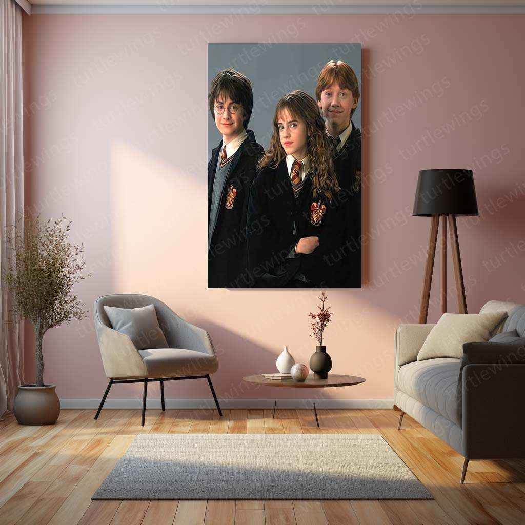 Harry Potter Metal Poster – Magical Wall Art | Wizarding World Decor 3 - TURTLEWINGS
