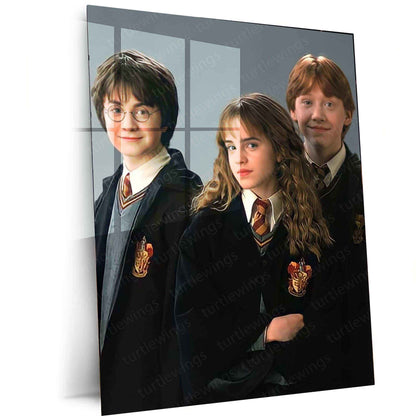 Harry Potter Metal Poster – Magical Wall Art | Wizarding World Decor 3 - TURTLEWINGS