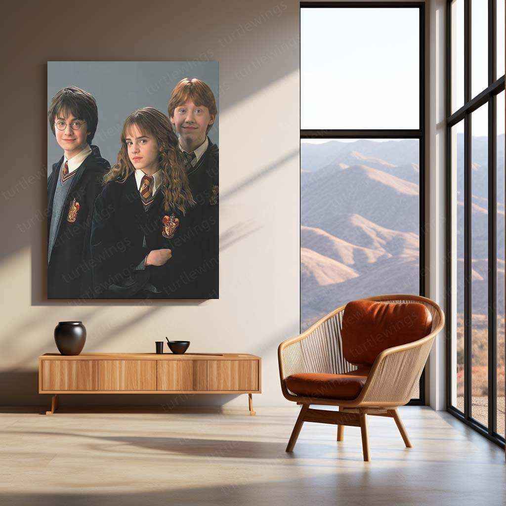Harry Potter Metal Poster – Magical Wall Art | Wizarding World Decor 3 - TURTLEWINGS